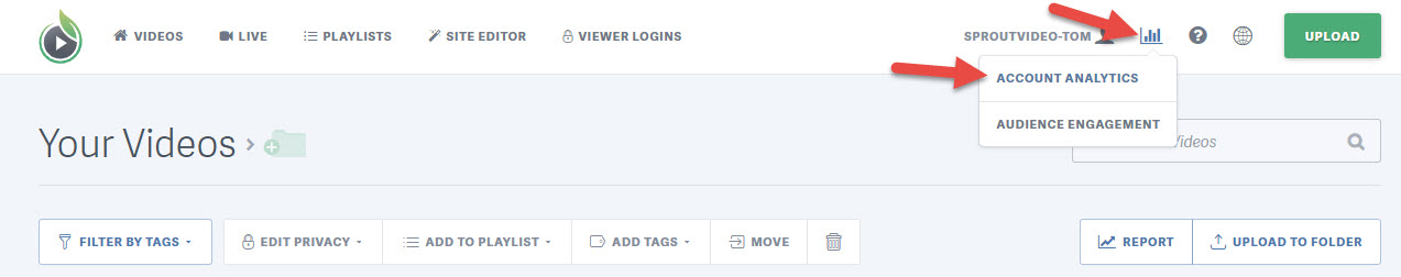 SproutVideo video hosting analytics