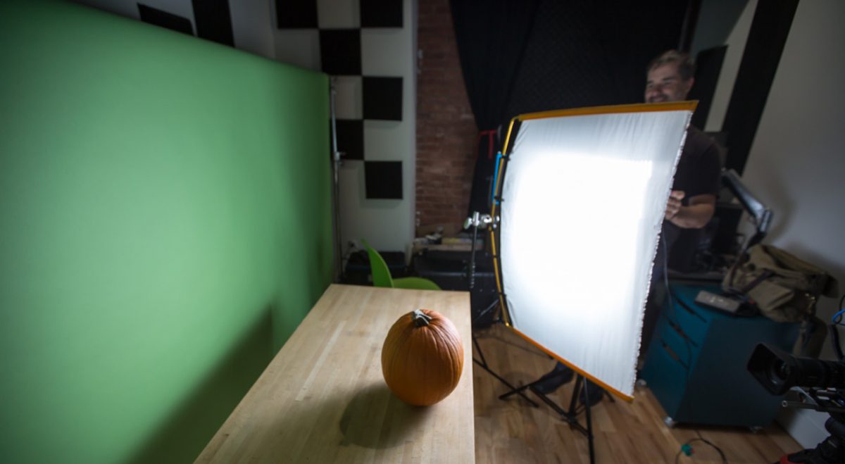 studio lighting for stop motion animation