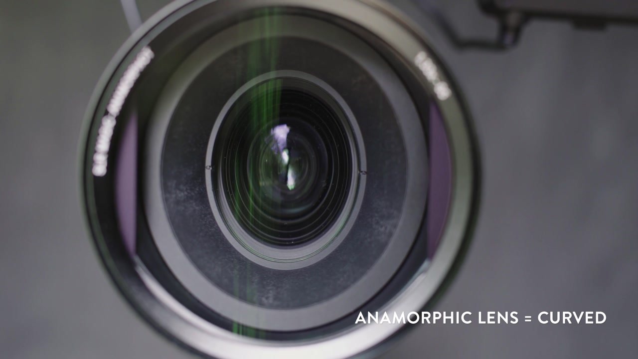 Anamorphic Lens = Curved