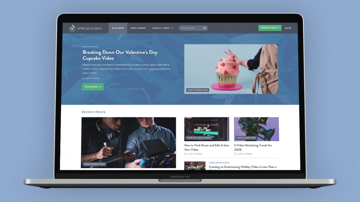 Welcome To The Newly Redesigned SproutVideo Blog!