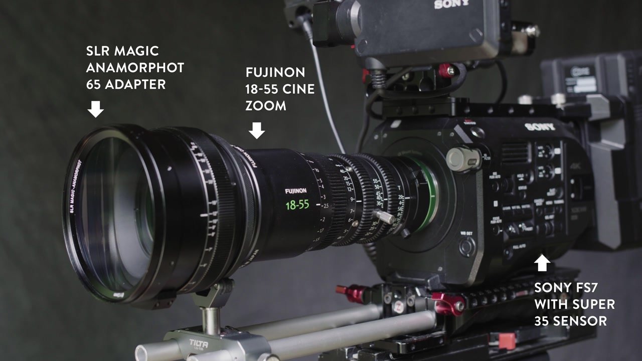 Sony FS7 Anamorphic Setup