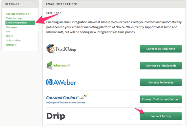 New Integration wtih Drip Marketing